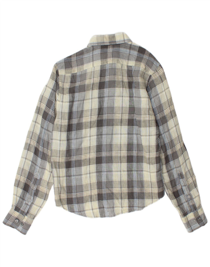 MARLBORO CLASSICS Muška uska košulja Mala višebojna karirana posteljina