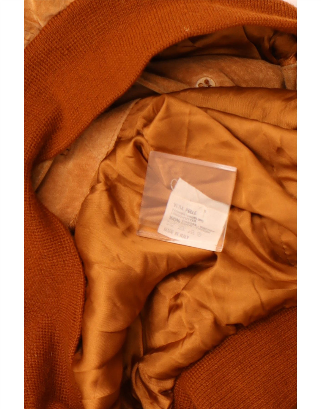 VINTAGE muška bomber jakna od brušene kože UK 42 XL smeđa koža