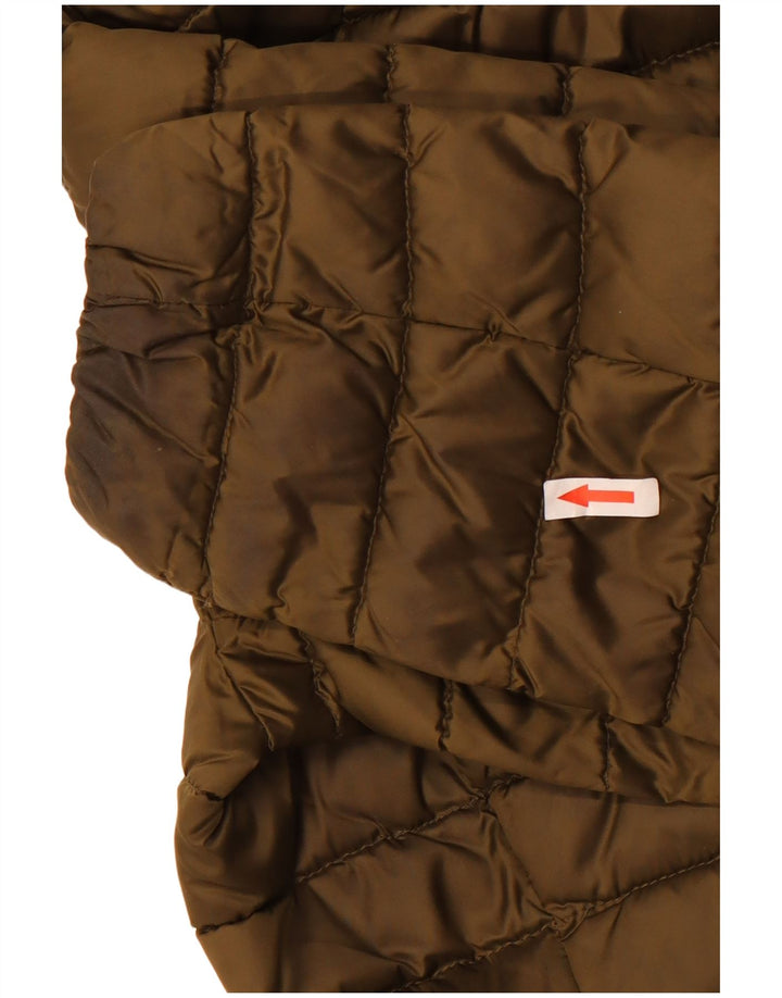 Tommy Hilfiger ženski podstavljeni kaput s kapuljačom UK 14 Srednji kaki poliamid