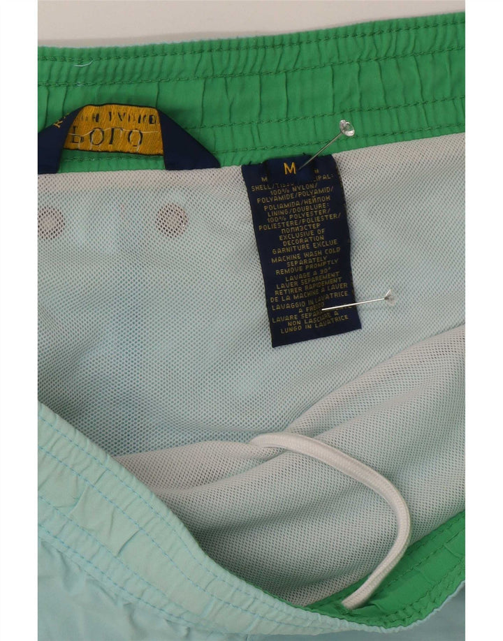 Polo Ralph Lauren muške kratke kupaće hlače srednje plave najlonske boje