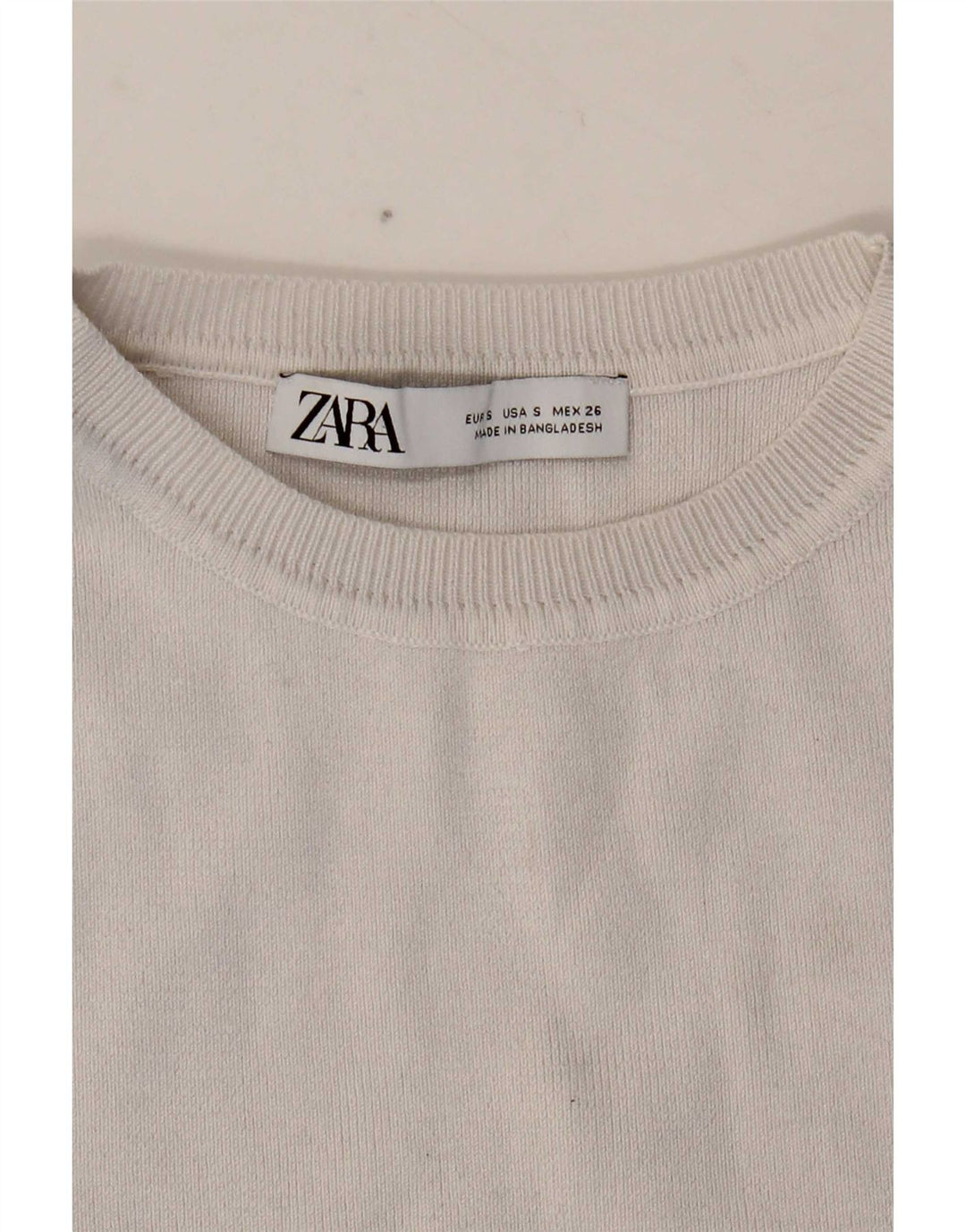 Zara ženski kratki prsluk UK 8 Small White