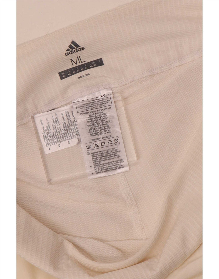 Adidas ženske kratke hlače UK 14 srednji bijeli poliester
