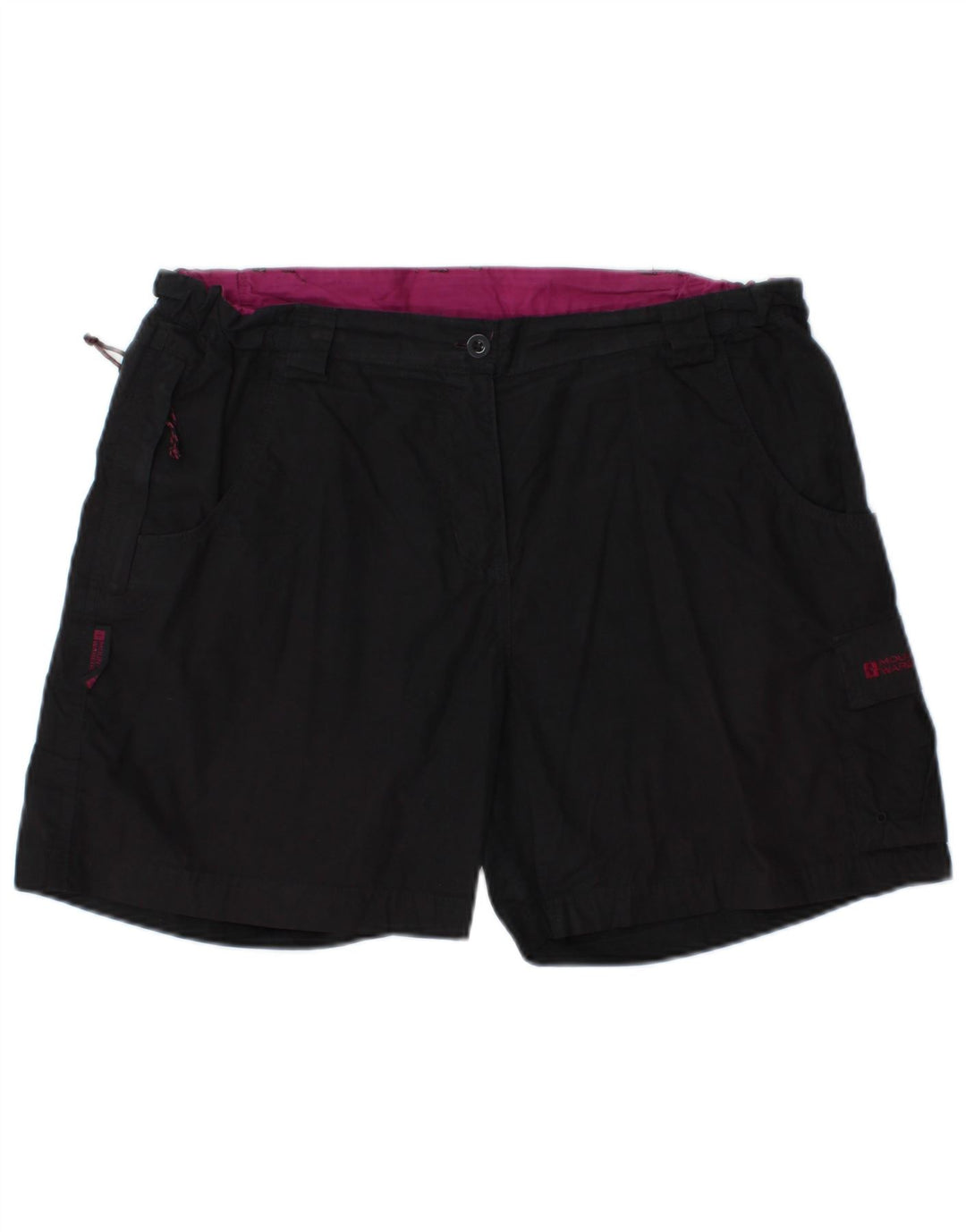 MOUNTAIN WAREHOUSE Ženske Cargo kratke hlače UK 14 Large W32 crni poliester