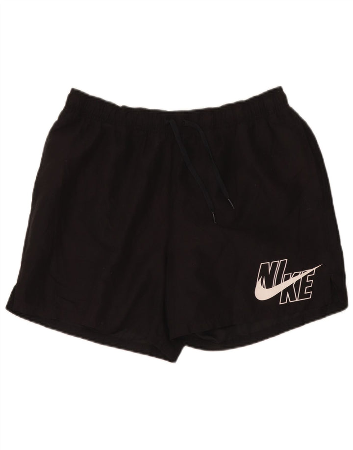 Nike Dri Fit Graphic Sport Shorts Large Black