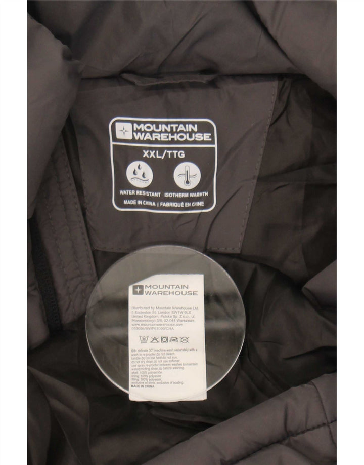 Mountain Warehouse Muška podstavljena jakna UK 44 2XL sivi poliamid