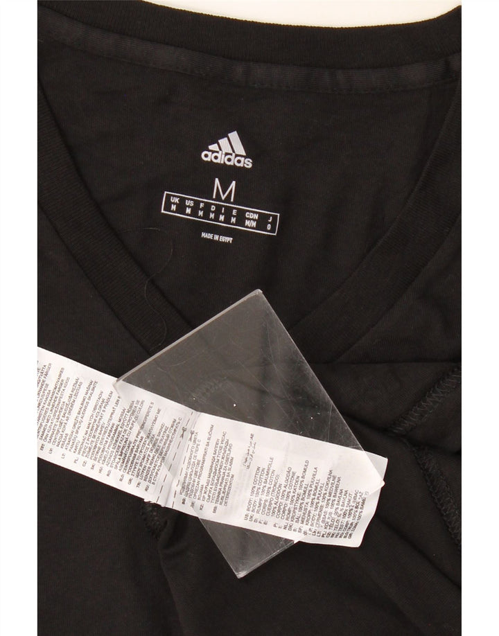 ADIDAS muška majica kratkih rukava Srednji crni pamuk