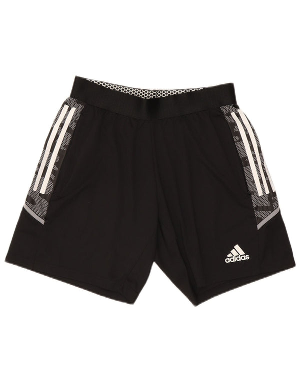 Adidas muške sportske kratke hlače srednje crne kamuflažne boje od poliestera