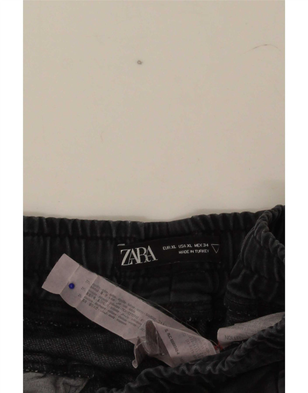 Zara muške chino kratke hlače XL W34 sivi pamuk