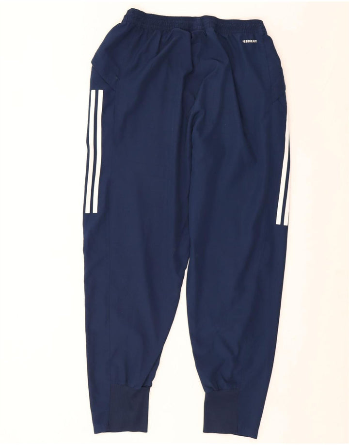 Adidas muške Aeroready trenirke Hlače Joggers Large tamnoplavi poliester