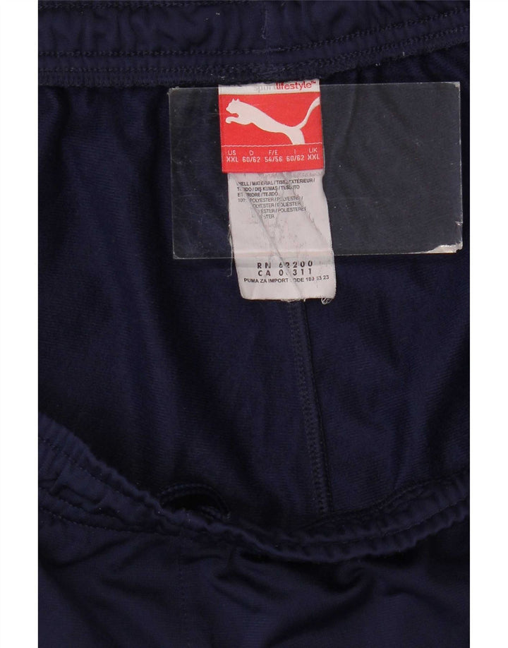 Puma muške hlače za trenirku 2XL tamnoplavi poliester