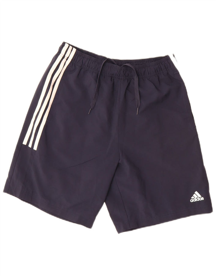 Adidas muške sportske kratke hlače srednje tamnoplave boje od poliestera