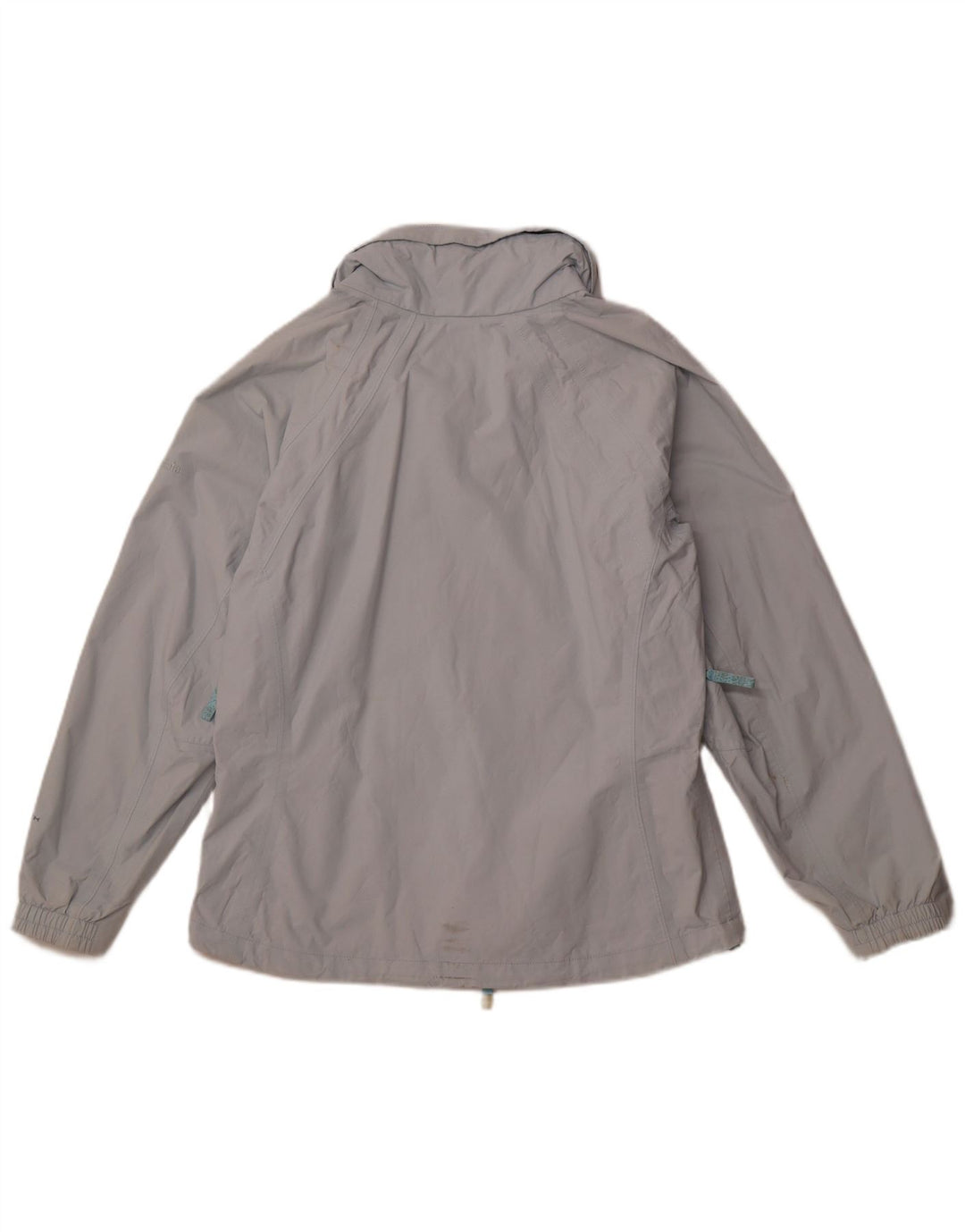 COLUMBIA ženska vjetrovka s kapuljačom UK 14 Srednje plava najlonska sportska jakna