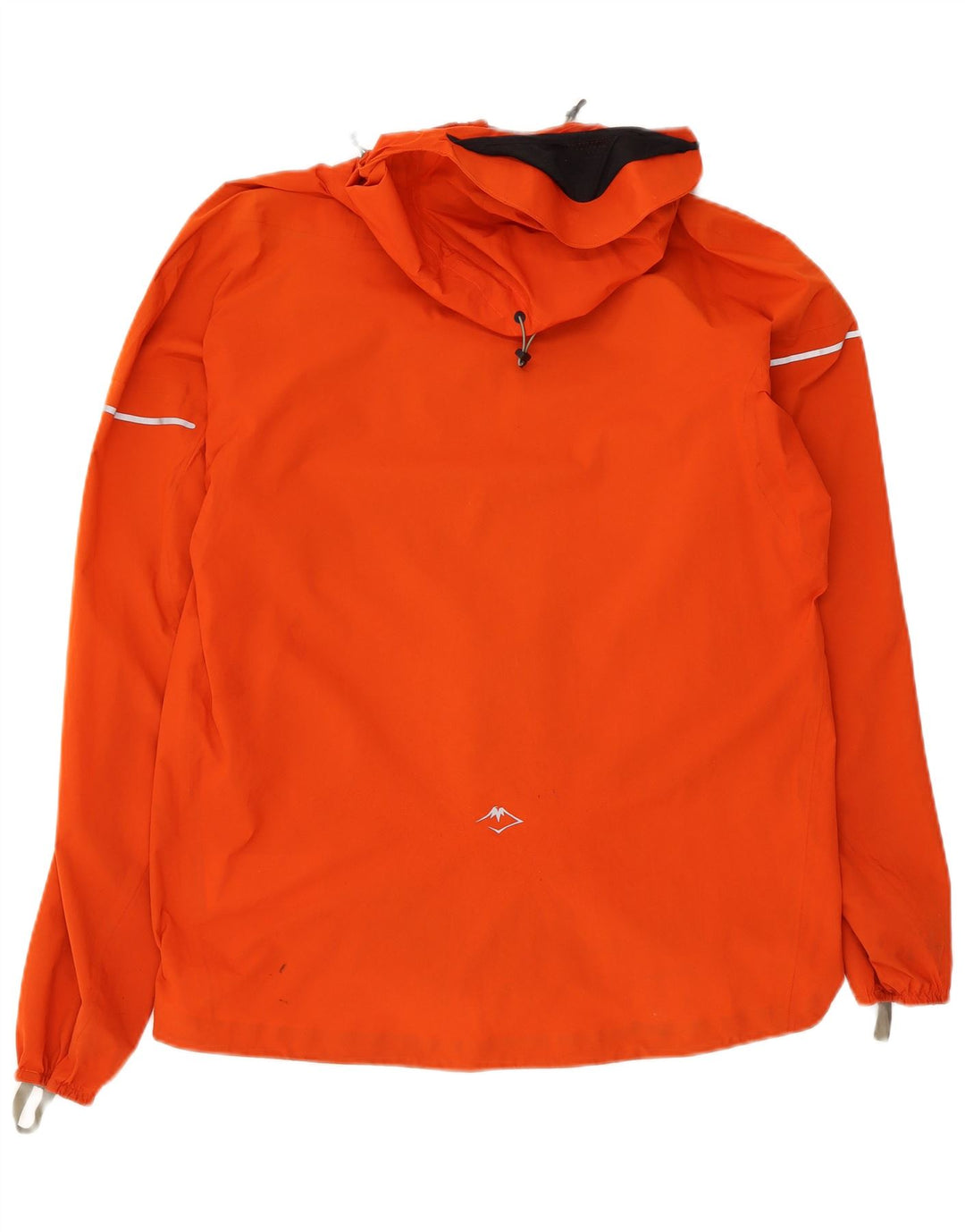 Asics Muška Jakna s Kapuljačom za Kišu UK 38 Medium Narančasta Najlon