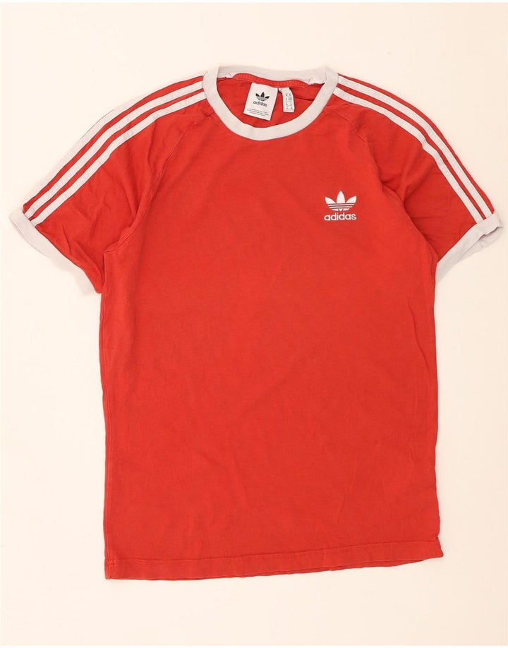 Adidas muška majica kratkih rukava Srednje crveni pamuk