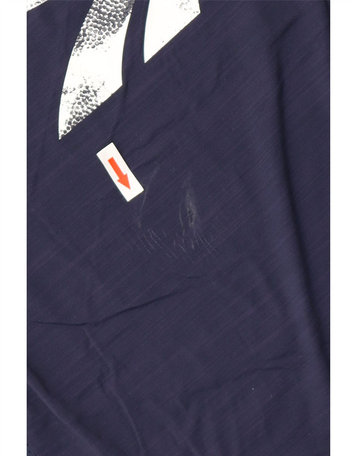 REEBOK Muška majica kratkih rukava s grafičkim motivima srednje tamnoplava