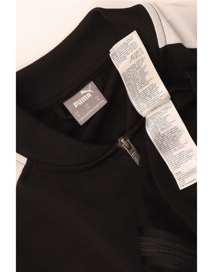 Puma muška gornja jakna trenirke Medium Black Colourblock Poliester
