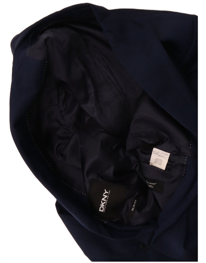 DKNY muški sako sako s 2 gumba IT 52 XL tamnoplava vuna