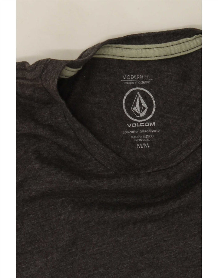 Volcom muška majica kratkih rukava modernog kroja srednje sivi pamuk