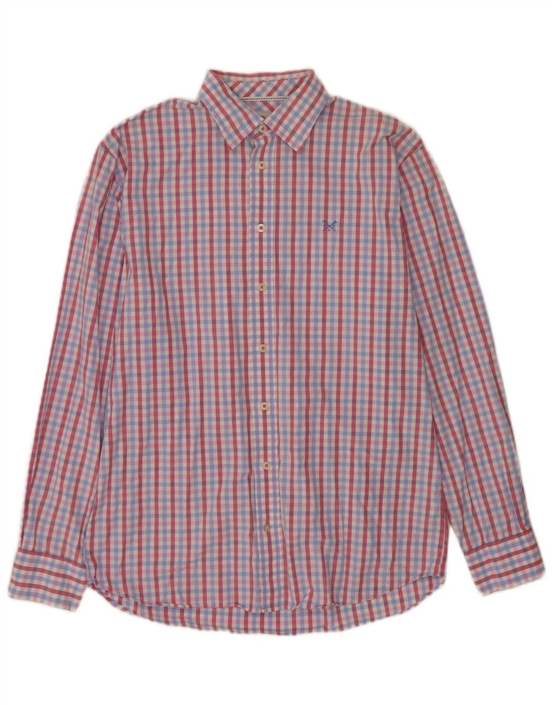 Crew Clothing Muška košulja klasičnog kroja srednje boje, pamuk od ginghama