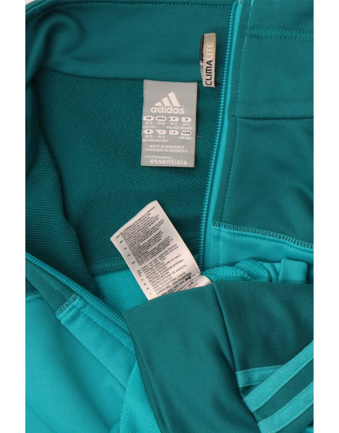 Adidas ženska trenirka Climalite gornja jakna UK 12/14 Srednje zelena