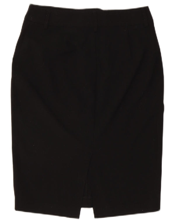 Marks & Spencer ženska pencil suknja UK 8 mala W27 crni poliester