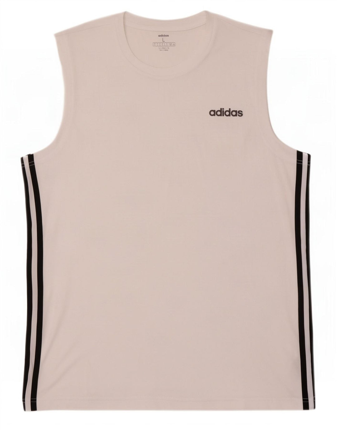 Adidas muški prsluk Climalite Veliki bijeli poliester