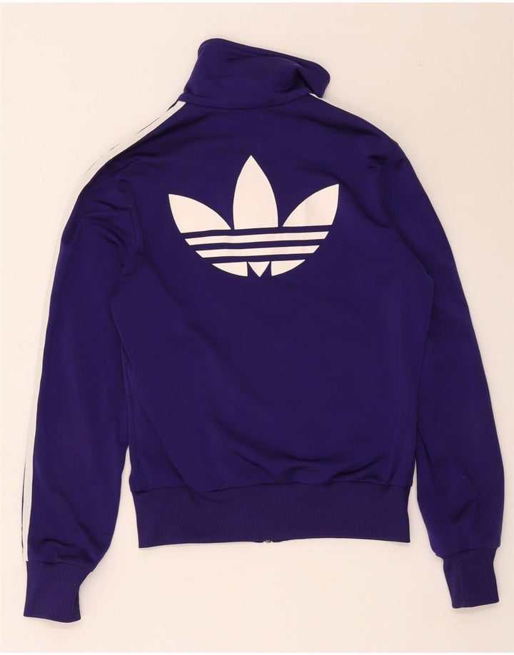 Adidas ženska gornja jakna trenirke EU 38 srednje ljubičasta od poliestera