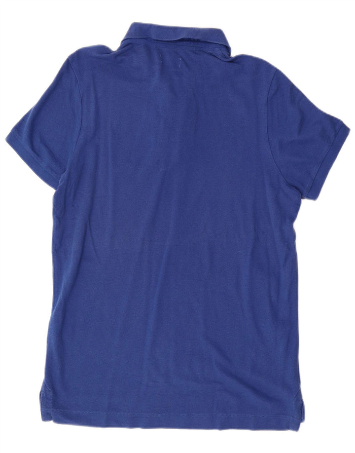 Benetton muška polo majica Srednje plavi pamuk