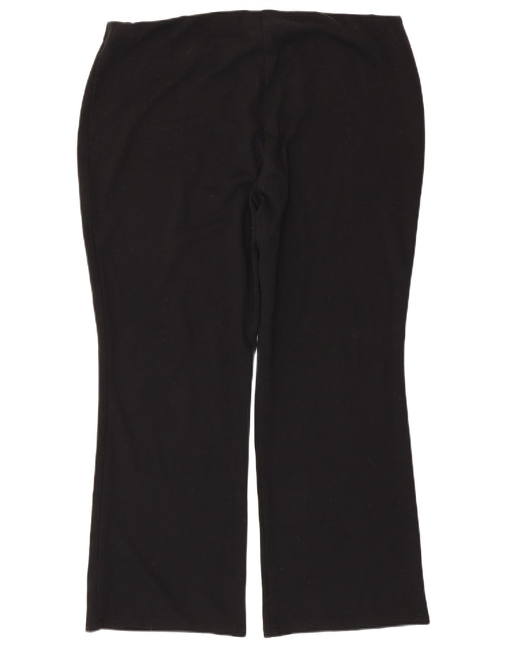Marks & Spencer ženske hlače za trenirku UK 20 2XL crni poliester