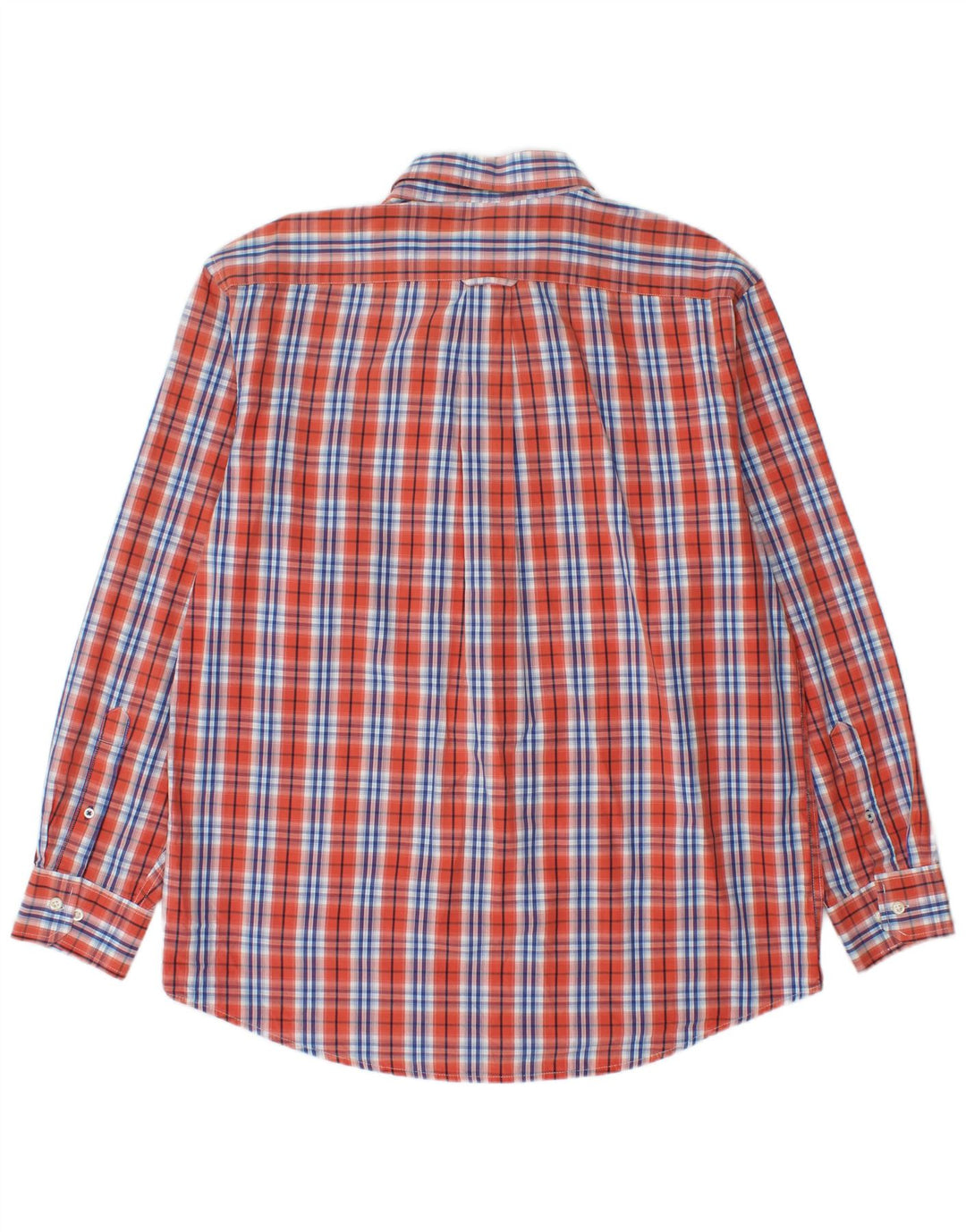 Izod muška košulja veliki narančasti karirani pamuk