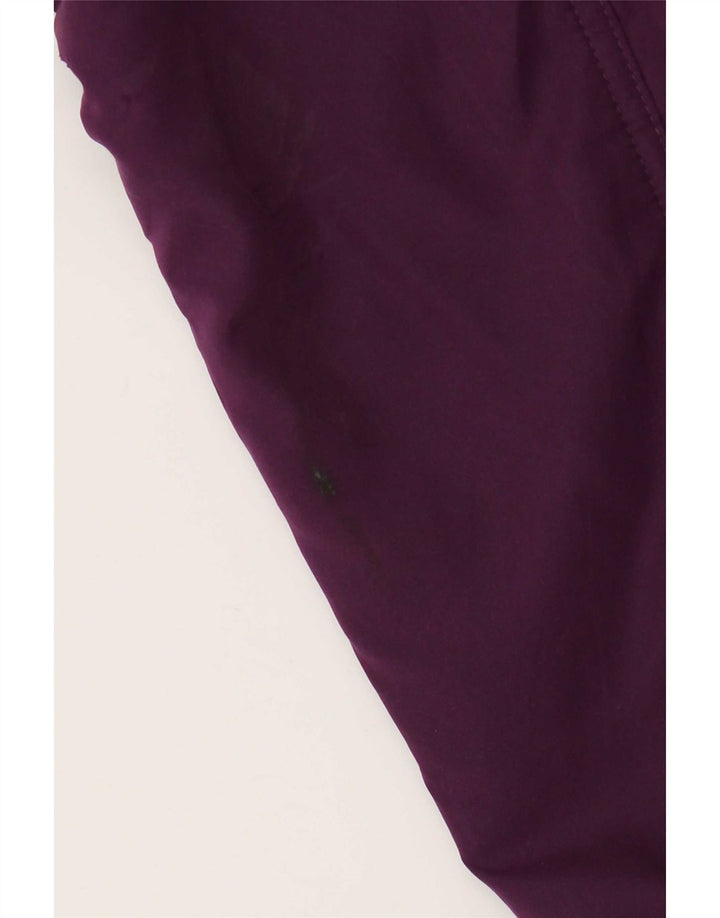 Marks & Spencer ženska jakna parka s kapuljačom UK 20 2XL ljubičasti poliester