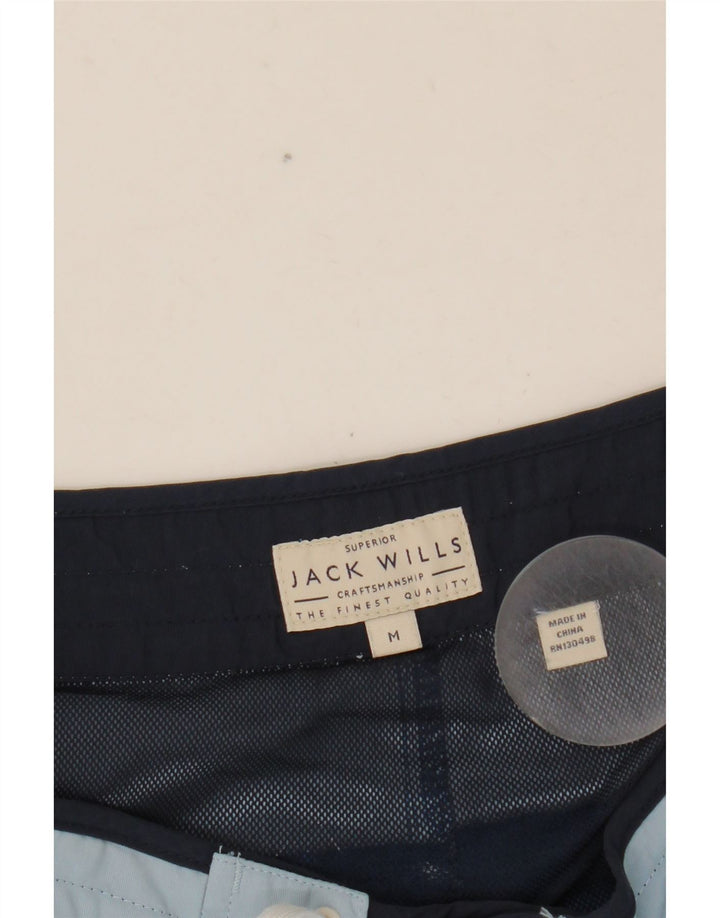 Jack Wills muške kratke hlače za kupanje s grafičkim motivima srednje plave boje