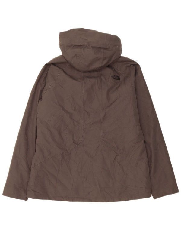 The North Face ženska jakna s kapuljačom UK 16 veliki sivi poliester