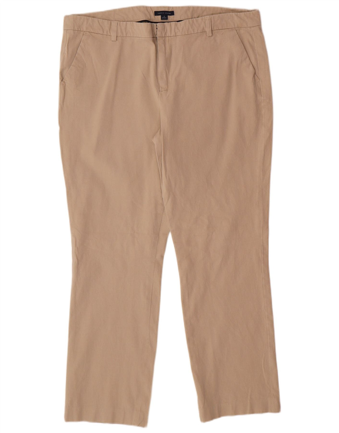 TOMMY HILFIGER Ženske ravne chino hlače US 18 2XL W38 L28 Bež