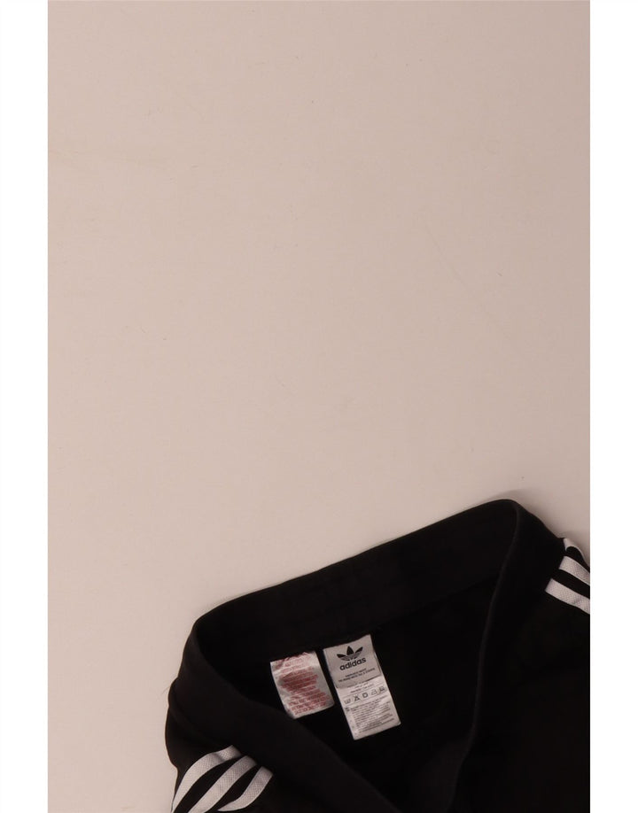 ADIDAS Ženska trenirka Hlače Joggers UK 12 Srednje crni pamuk