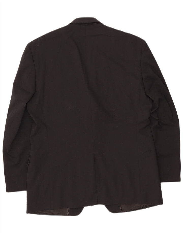 Chaps muška jakna sa 2 gumba UK 42 XL crna vuna