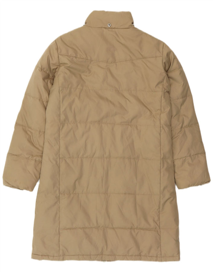 BEST COMPANY Womens Padded Coat UK 14 Large  Beige