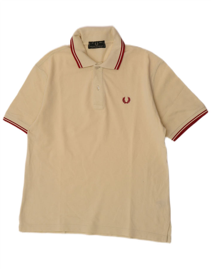 Fred Perry muška polo majica Srednje žuti pamuk