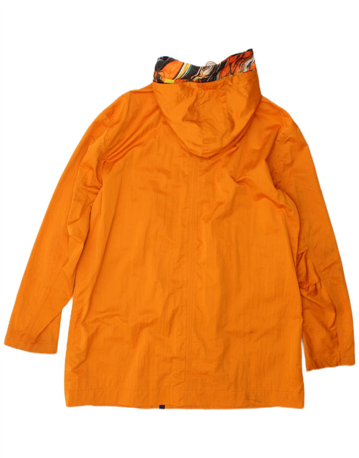 Pretty Green muški baloner s kapuljačom u obliku smajlija UK 40 veliki narančasti poliester