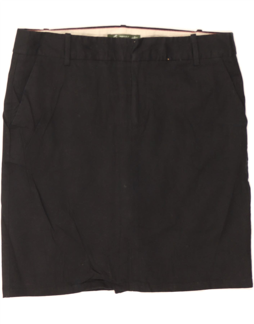 EDDIE BAUER Womens Straight Skirt US 6 Medium W30 Black Cotton Vintage Eddie Bauer and Second-Hand Eddie Bauer from Messina Hembry 