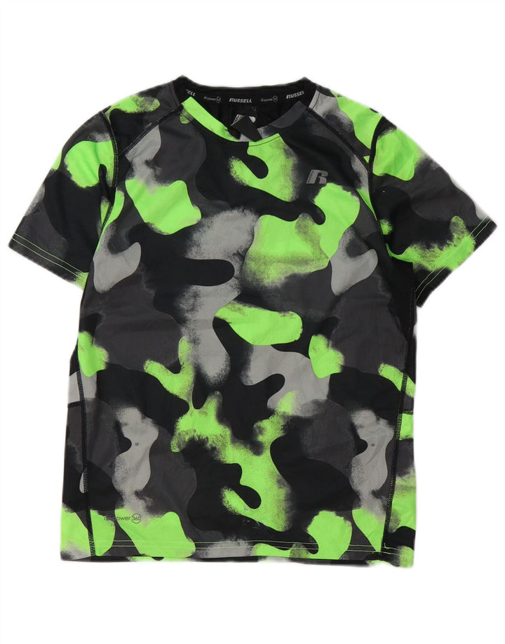 RUSSELL ATHLETIC majica kratkih rukava za dječake 10-11 godina velika višebojna