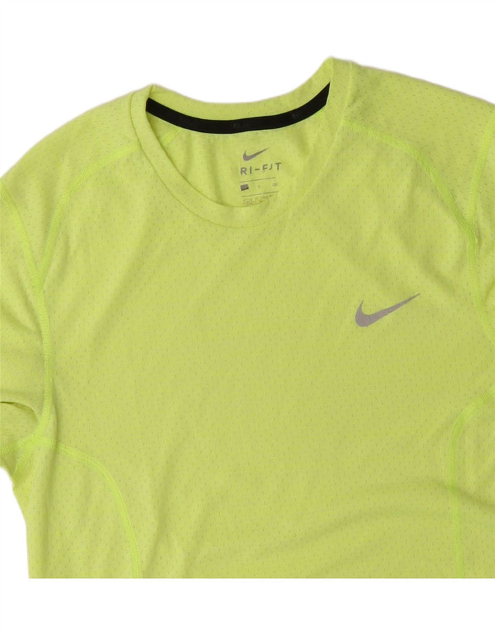 Nike Dri Fit majica kratkih rukava mala žuta