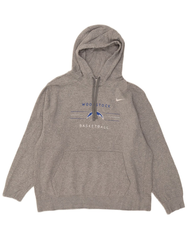 Nike muška majica s kapuljačom Woodstock Graphic XL, sivi flekasti pamuk