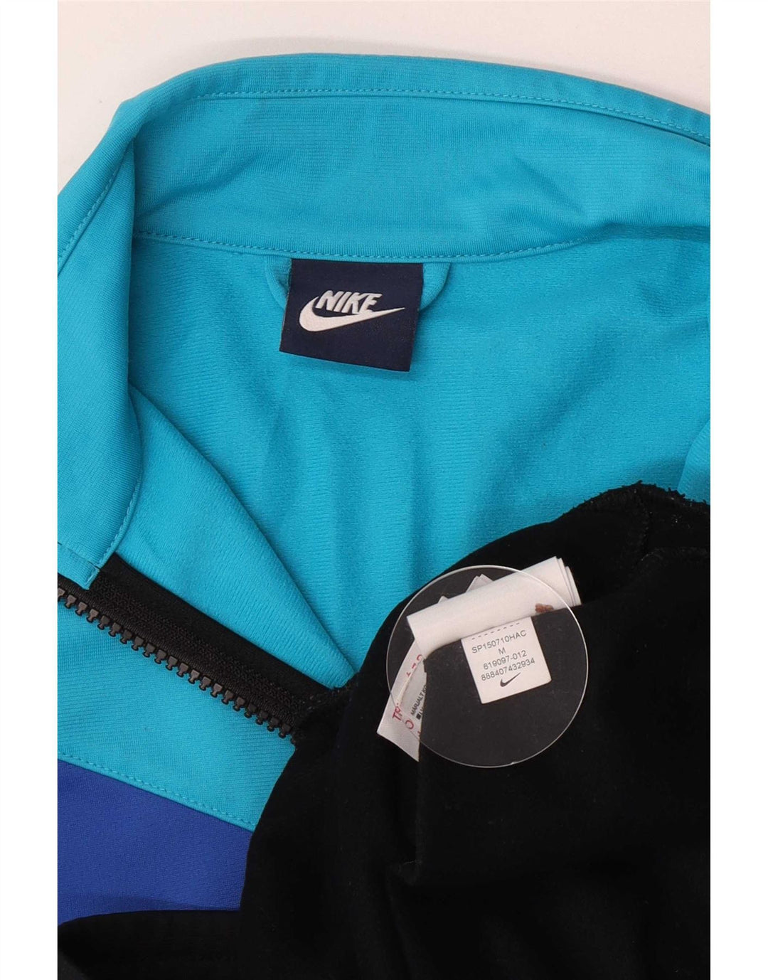 Nike Boys Gornja jakna trenirke 10-11 godina srednje crne boje