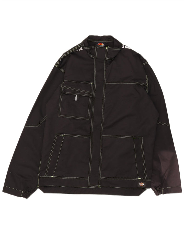 Dickies muška pomoćna jakna UK 42 XL crni pamuk