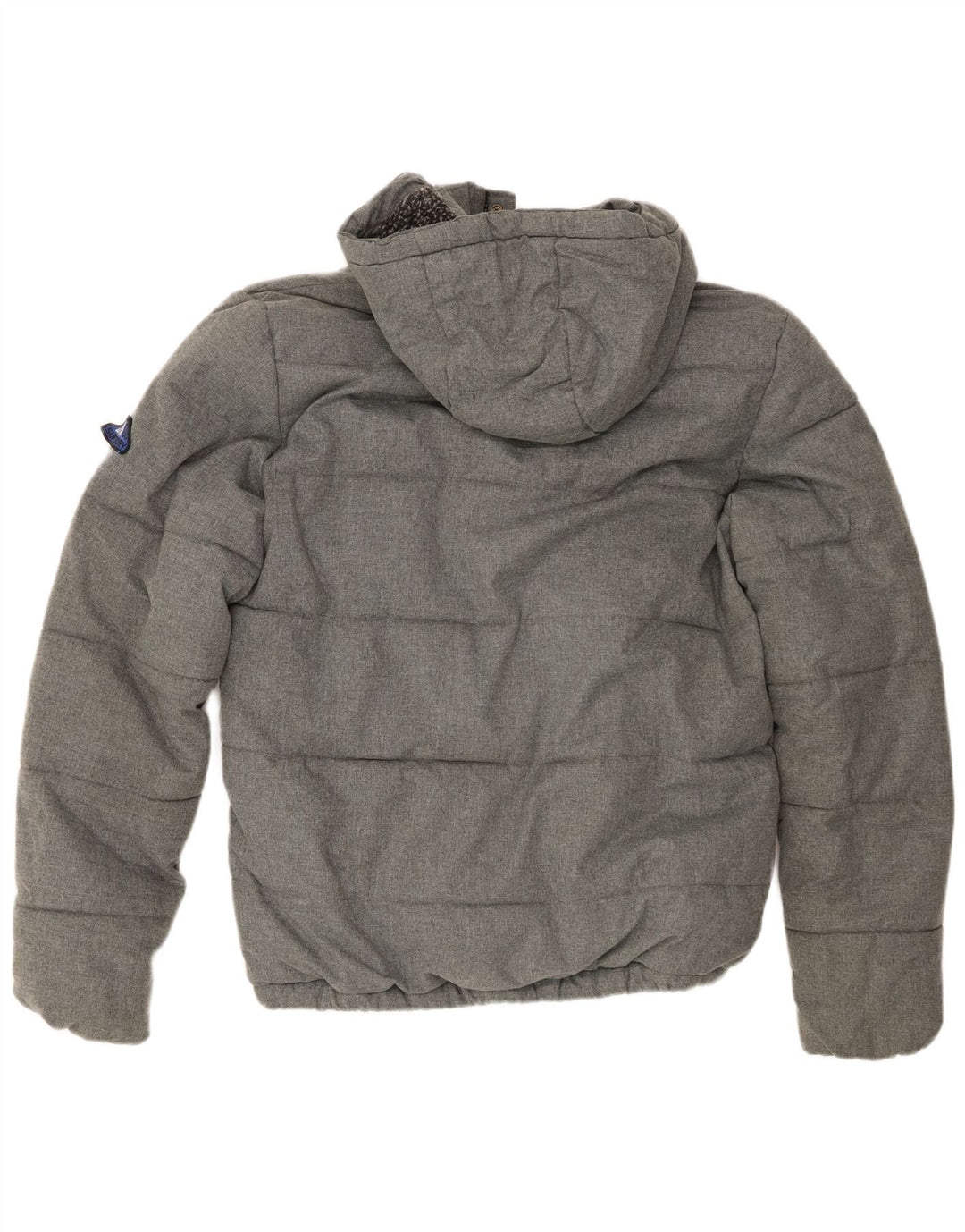 Superdry muška podstavljena jakna s kapuljačom UIK 38 srednje sivi poliester