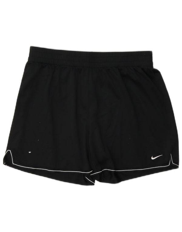 Nike muške Dri Fit sportske kratke hlače srednje crne boje od poliestera