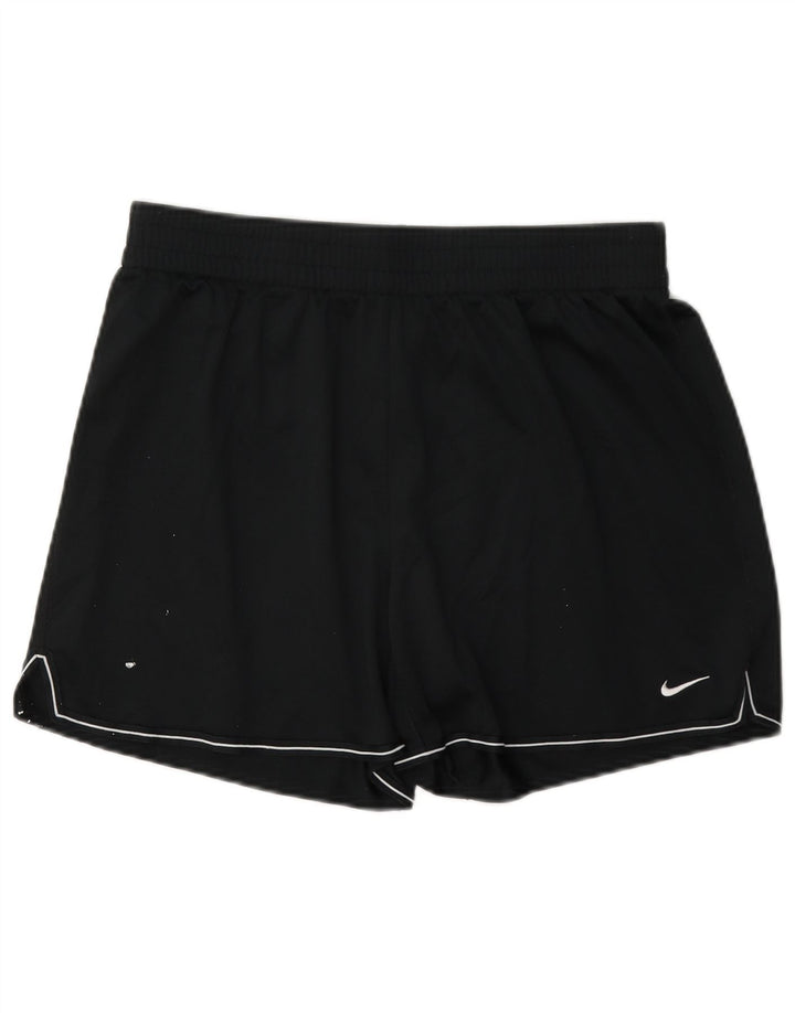 Nike muške Dri Fit sportske kratke hlače srednje crne boje od poliestera