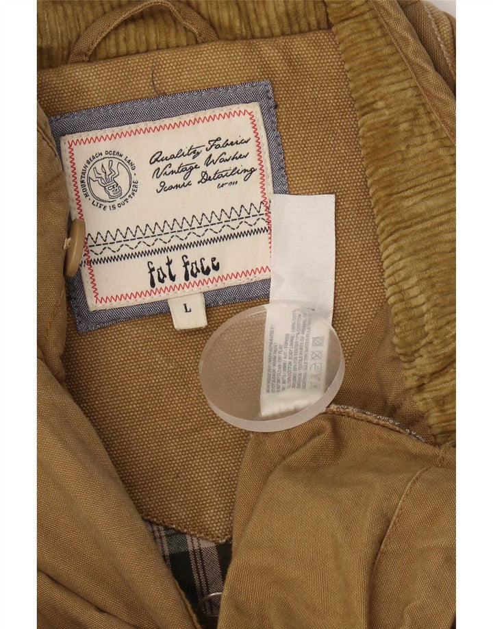 Fat Face muška vojna jakna UK 40 Large Beige Cotton
