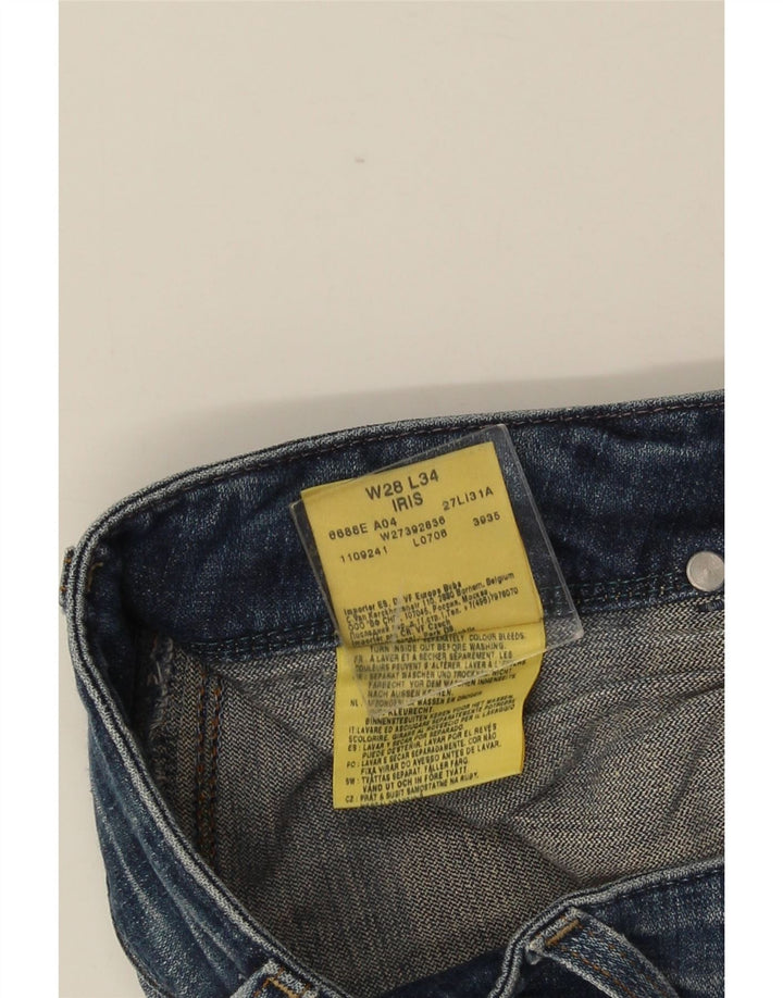 WRANGLER Ženske traperice Iris Bootcut W28 L34 Plavi pamuk